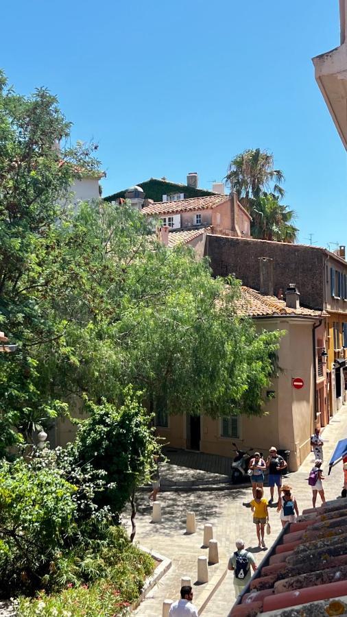 Saint-Tropez Centre - Grand Studio Avec Terrasse Zewnętrze zdjęcie